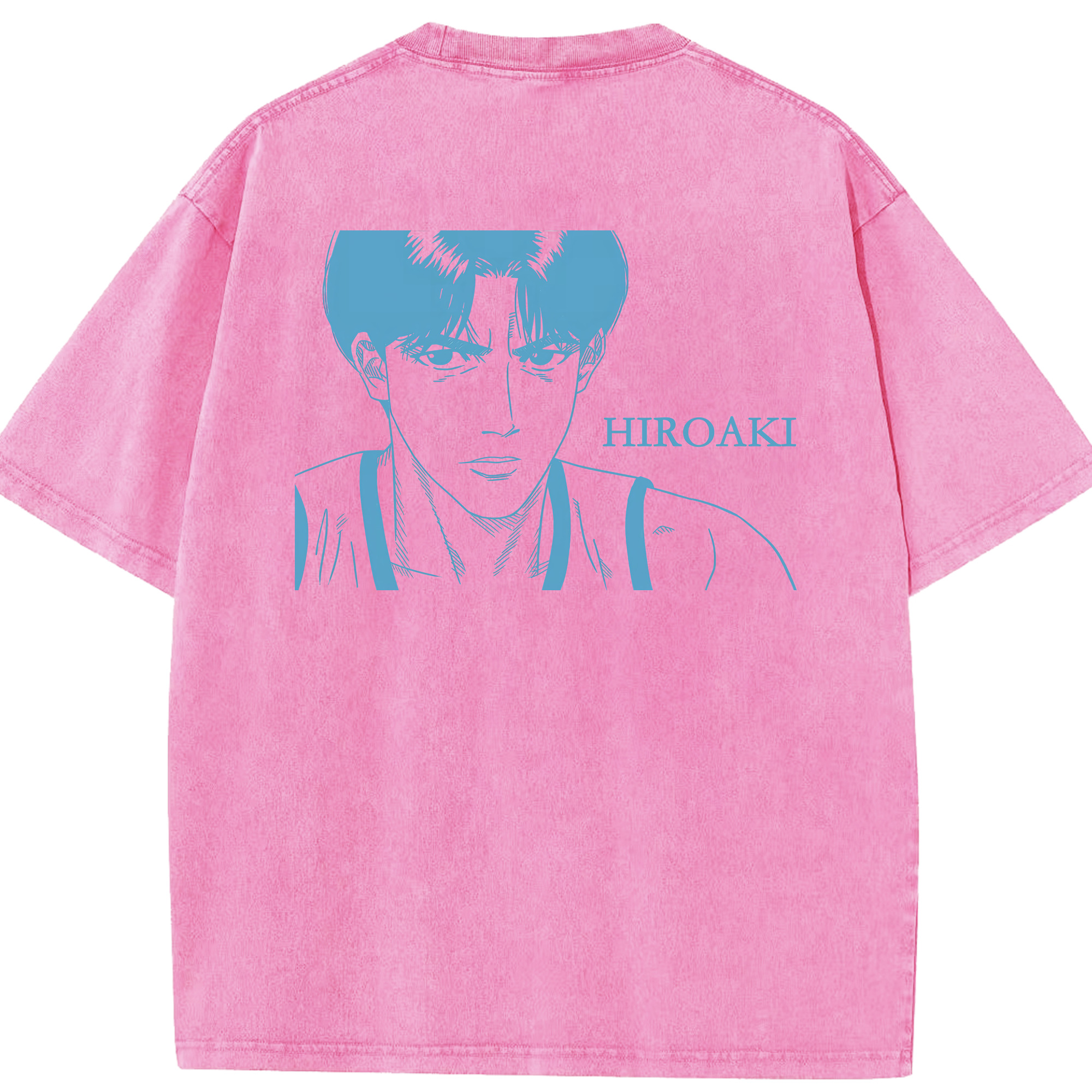 （画像用） SLAM DUNK／スラムダンク 綿100% ヴィンテージ風 半袖Tシャツ（背面プリント）